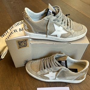 Limited edition golden goose Ballstars size 36